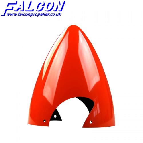 Falcon 4" (114mm) Gas Carbon Fibre Spinner - Red